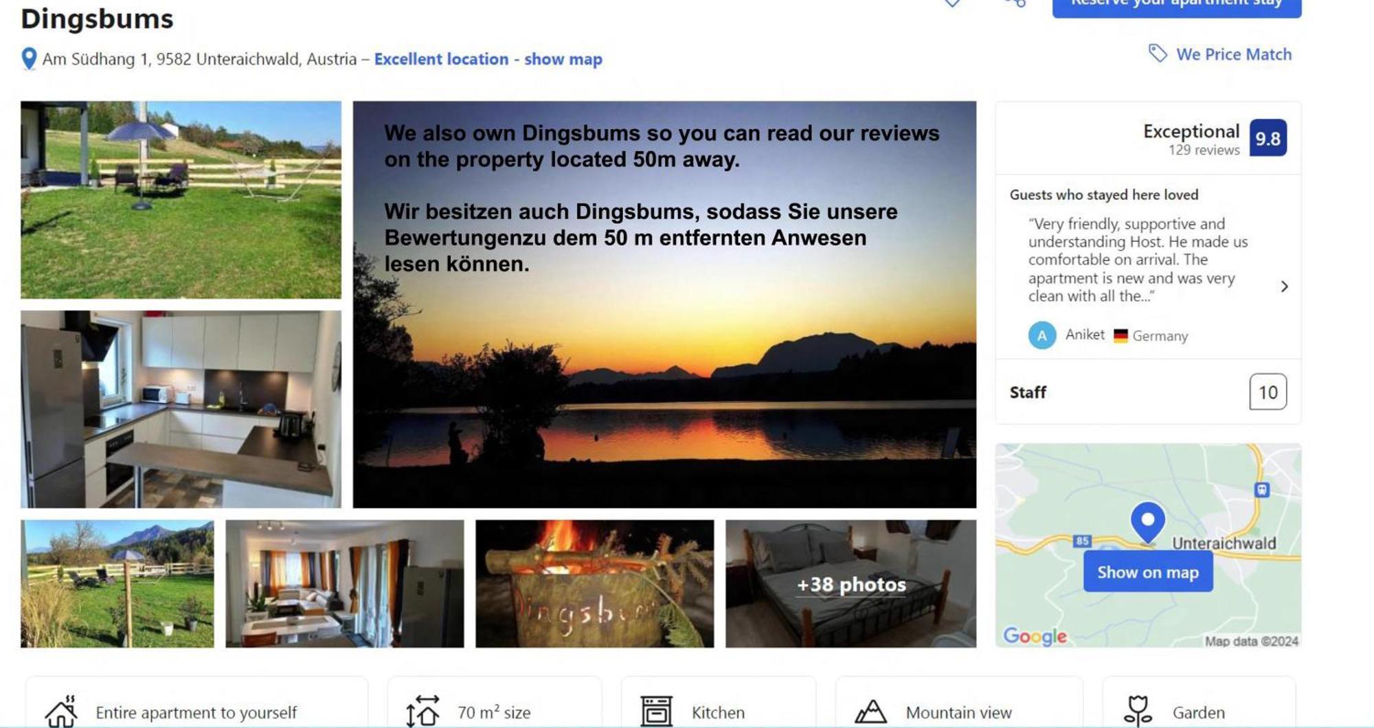 Ding Ding Apartment Unteraichwald Ngoại thất bức ảnh